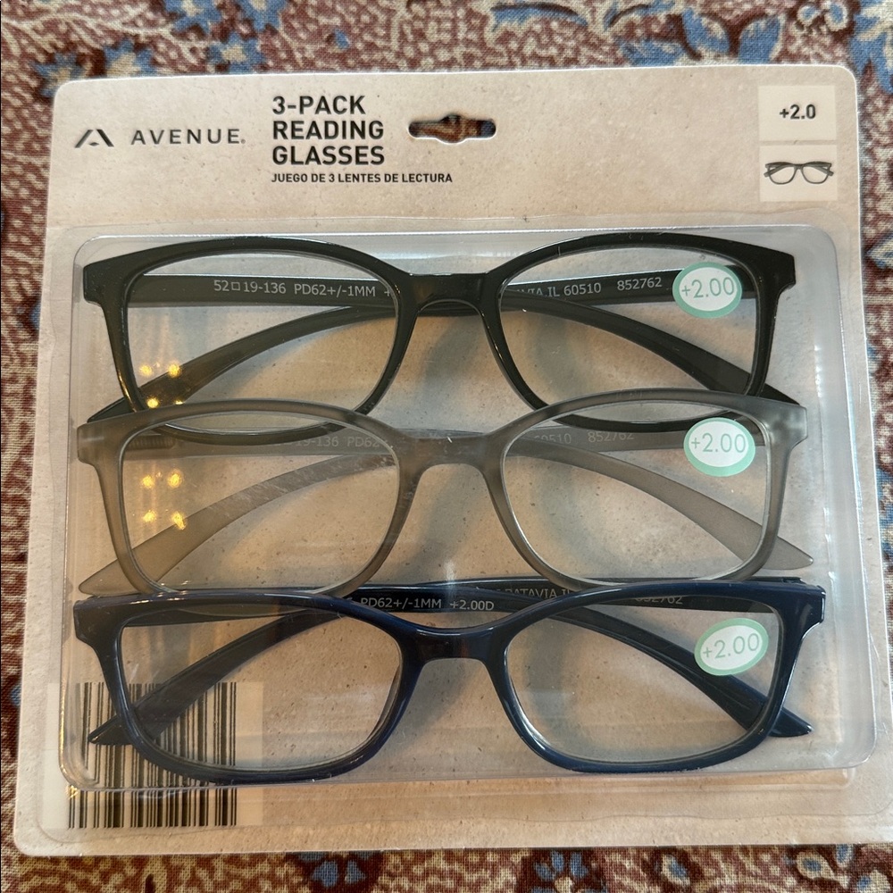 Reading Glasses avenue 2.0 3 pack